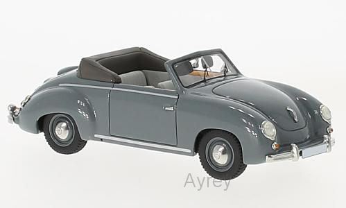 NEO 1:43 Scale VW Dannenhauer and Stauss Convertible grey, 1951