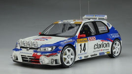 OTTO 1:12 Scale Peugeot 306 Maxi Rallye Monte Carlo 1998 #14 Delecour