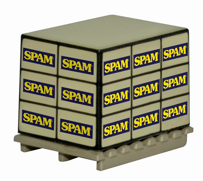Oxford Diecast 1:76 Scale Accessories Pallet Load Spam
