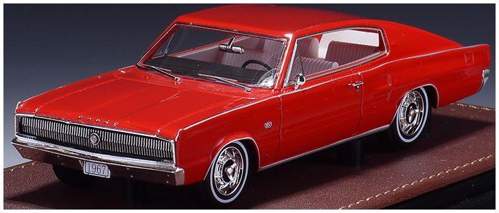 GLM  1:43rd Scale Dodge Charger Bright Red 1967