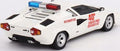 Truescale TSM 1:43 Scale Lamborghini Countach 1982 Monaco GP Safety Car White