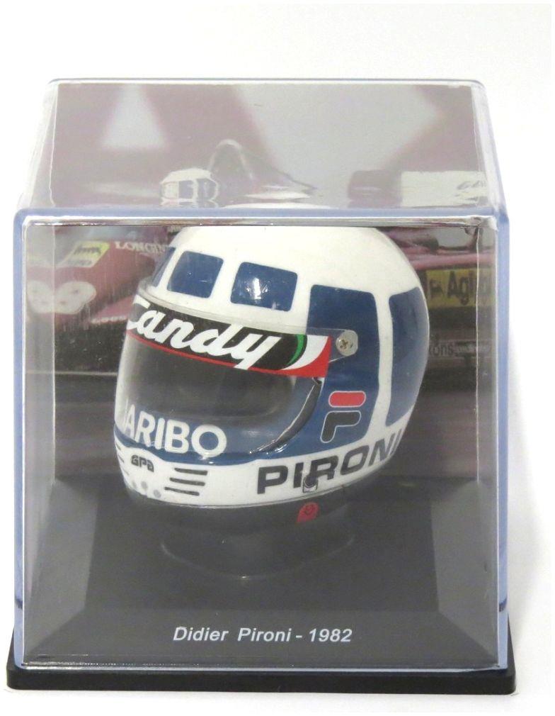 Atlas Editions 1:5th Scale Didier Pironi - 1982 Ferrari F1 Helmet Collection