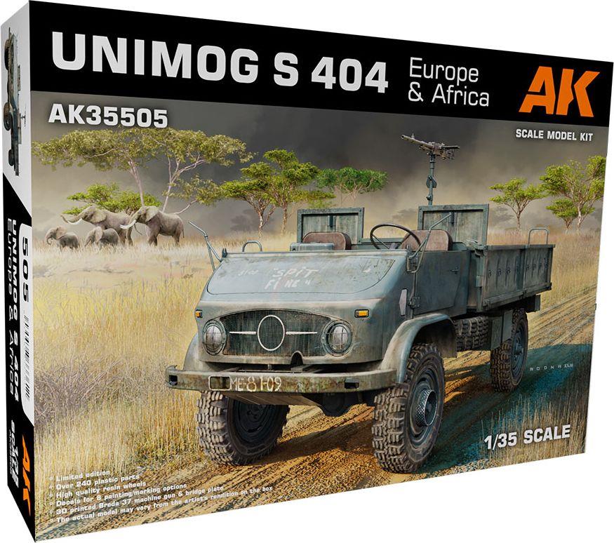 AK Interactive  1:35 Scale Unimog S 404 Europe & Africa