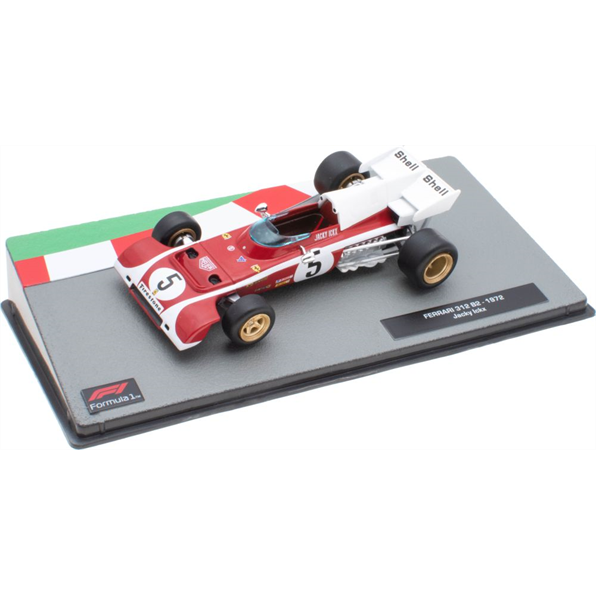 Atlas Editions 1:43 Scale Ferrari 312 B2 - Jacky Ickx 1972 - F1 Collection