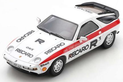 Schuco 1:43 Scale Porsche 928 S ONS-Streckensicherung White