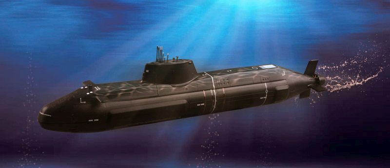 Trumpeter 1:350 Scale HMS Astute