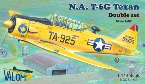Valom 1/144 Scale North American T-6G Texan 2 Kits included VLM14408