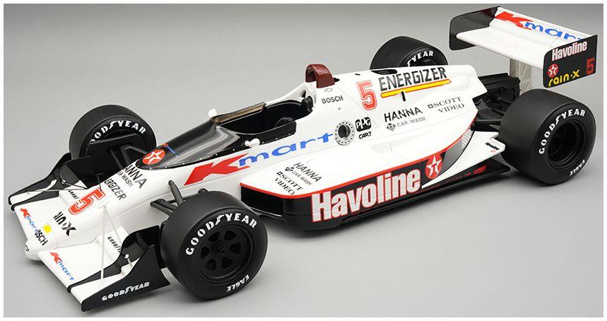 Tecnomodels  1:18th Scale Lola T89 1989 Formula Indy #5 Mario Andretti