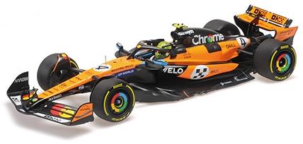 Minichamps 1:18 Scale McLaren F1 Team MCL39 Lando Norris Winner Monaco GP 2025