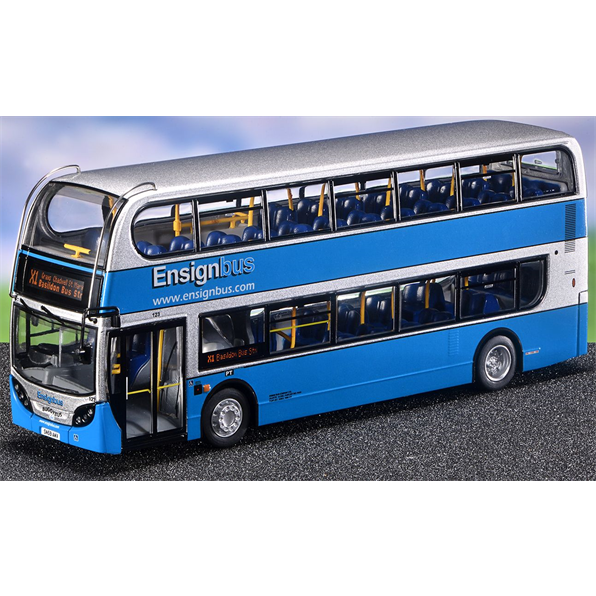 Northcord 1:76 Scale Alexander Dennis Enviro400 Ensignbus (123 � SN59 AWV) - LTD 1008pcs (UK6204)