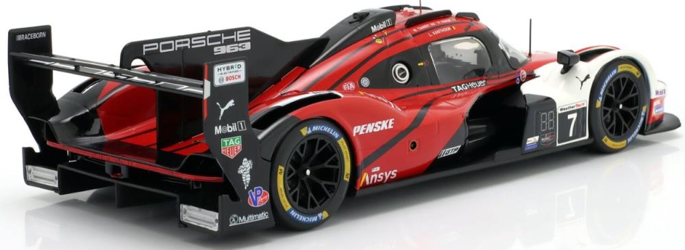 IXO  1:18th Scale Porsche 963 #7 Winner 12h Sebring 2025 Penske Motorsport Nasr/Tandy/Vanthoor