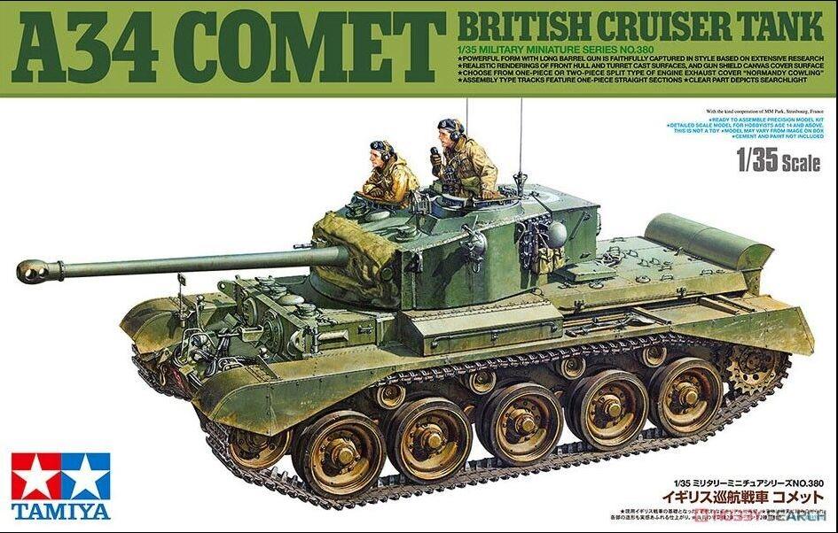 Tamiya 1/35 Scale British Cruiser Tank A34 Comet 35380