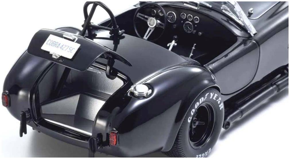 Kyosho  1:18th Scale Shelby Cobra 427 S/C Spider 1962 Black
