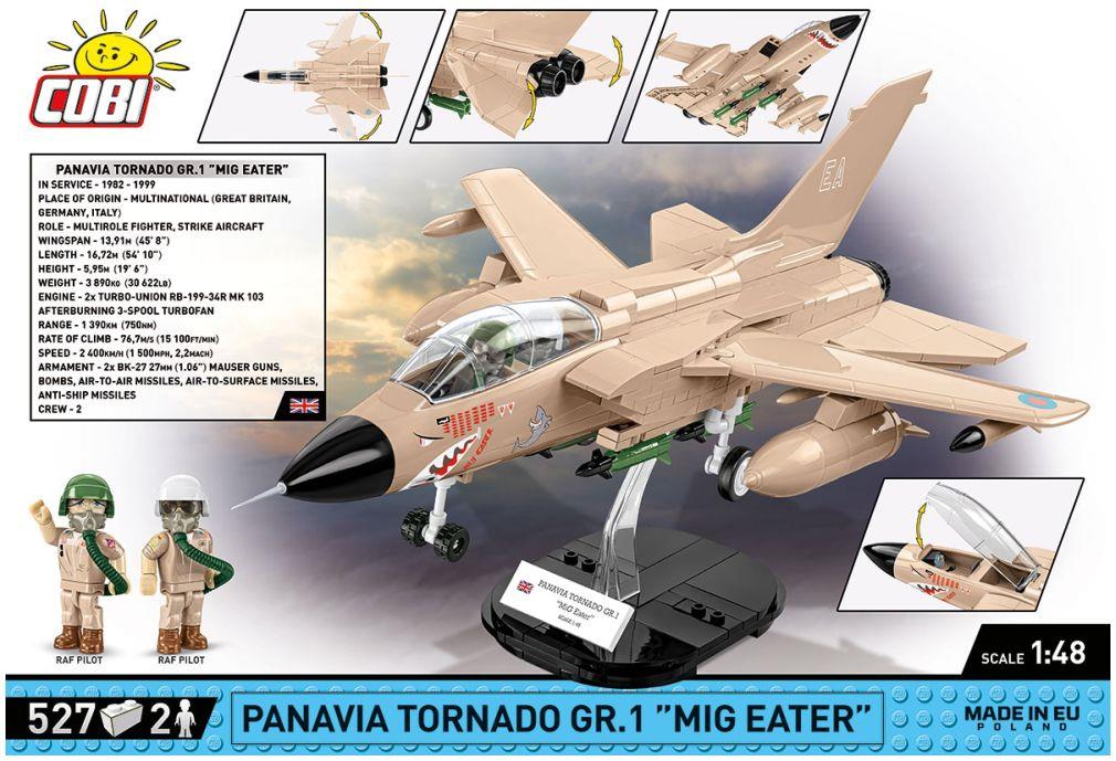 COBI N/A Scale Tornado GR.Mk 1?MiG Eater Gulf War 1990-1991 (488 pcs)