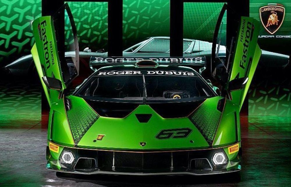 Burago 1:32 Scale Lamborghini Essenza SCV12 Green