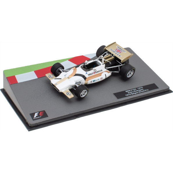 Atlas Editions 1:43 Scale BRM P153 -Pedro Rodriquez 1970 -Belgium GP F1 Collection