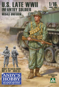 Andys Hobby Headquarters AHHQ005 1/16 Scale US ARMY INFANTRY WW2/KOREAN WAR