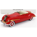 Kess 1:43 Scale Rolls Royce Phantom III Red/Gold Labourdette Vutotal Cabrio Open 1947
