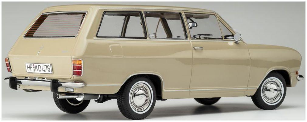 Touring Model Cars 1:18th Scale Opel Kadett B Caravan 1972 Sierra Beige Red Interior