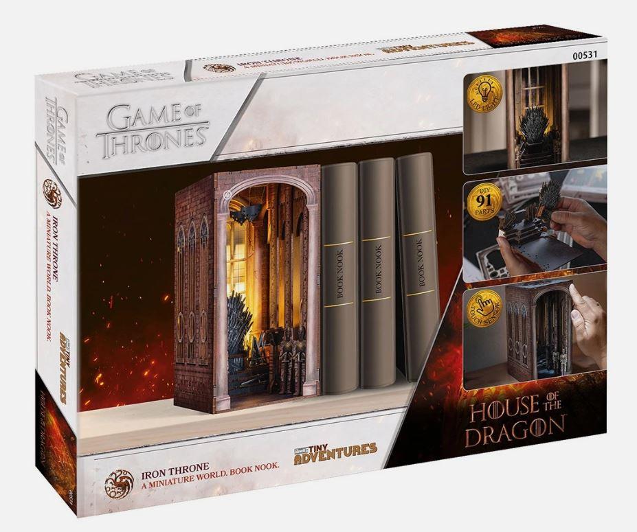 Revell Game of Thrones Iron Throne Book Nook Wooden Revell Model Kit