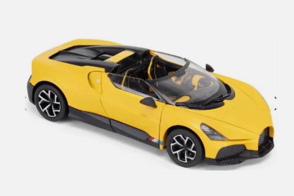 CMJ MODELS DC143DMGY 1:43 Scale Bugatti Mistral Yellow