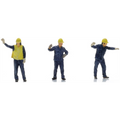 Artitec 1:87 Scale Locomotor Crew pre-1990 (3x) Ready-Made Figures