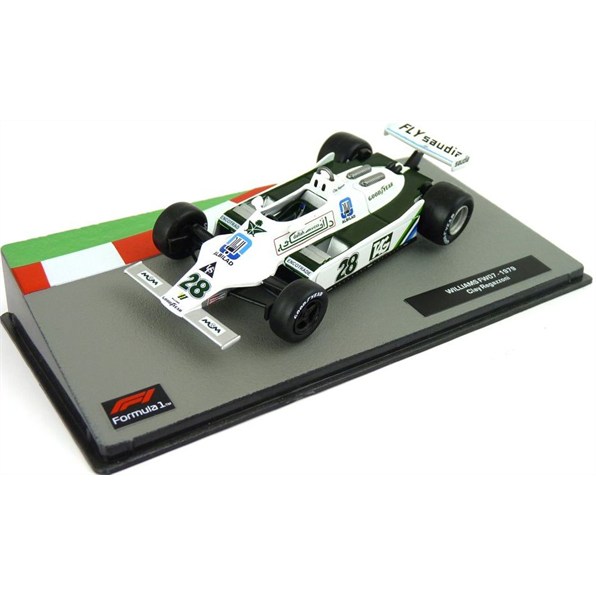 Atlas Editions 1:43 Scale Williams FW07 - 1979 Clay Regazzoni F1 Collection - Cased
