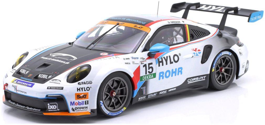 IXO  1:18th Scale Porsche 911 GT3 Cup #15 Porsche Carrera Cup Germany 2025 Gregor