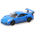 Minichamps 1:87 Scale Porsche 911 GT3 RS 2015 Blue w/Stripes