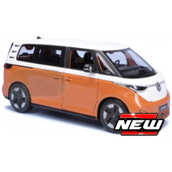 Maisto 1:24 Scale VW ID Buzz Orange/White