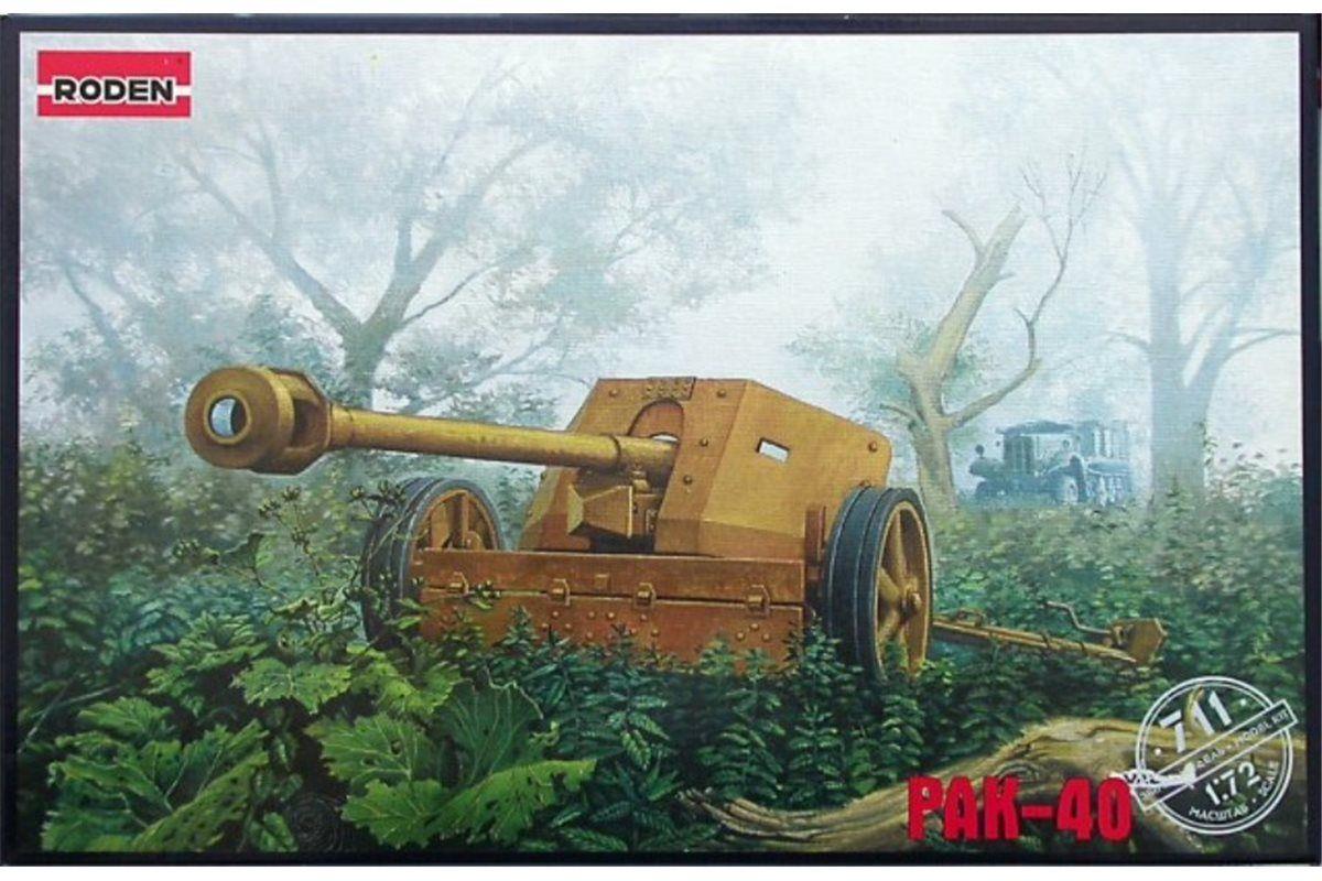 Roden 1/72 Scale Pak 40 German Anti Tank Gun ROD711