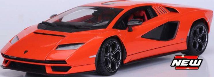 Maisto 1:18 Scale Lamborghini Countach LPI 800-4 Orange