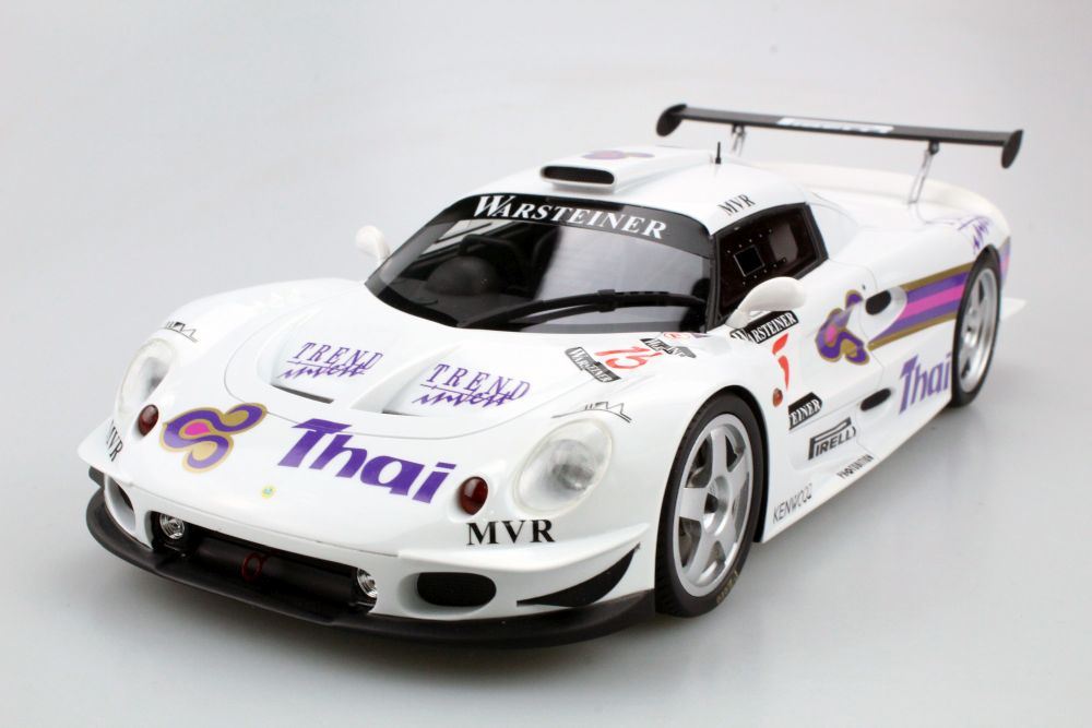 Top Marques 1:18 Scale Lotus Elise GT1 Thai Racing Ratanakul Prutirat, J�r�me Policand