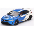 Truescale TSM 1:43 Scale Honda Civic Type R #3 2023 Pace Car Blue