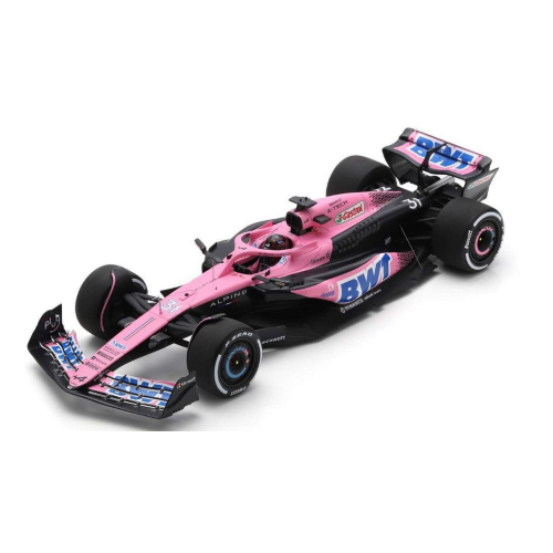 Spark 1:18 Scale Alpine A523 #31 BWT Alpine F1 Team Esteban Ocon 8th Saudi Arabian GP 2023