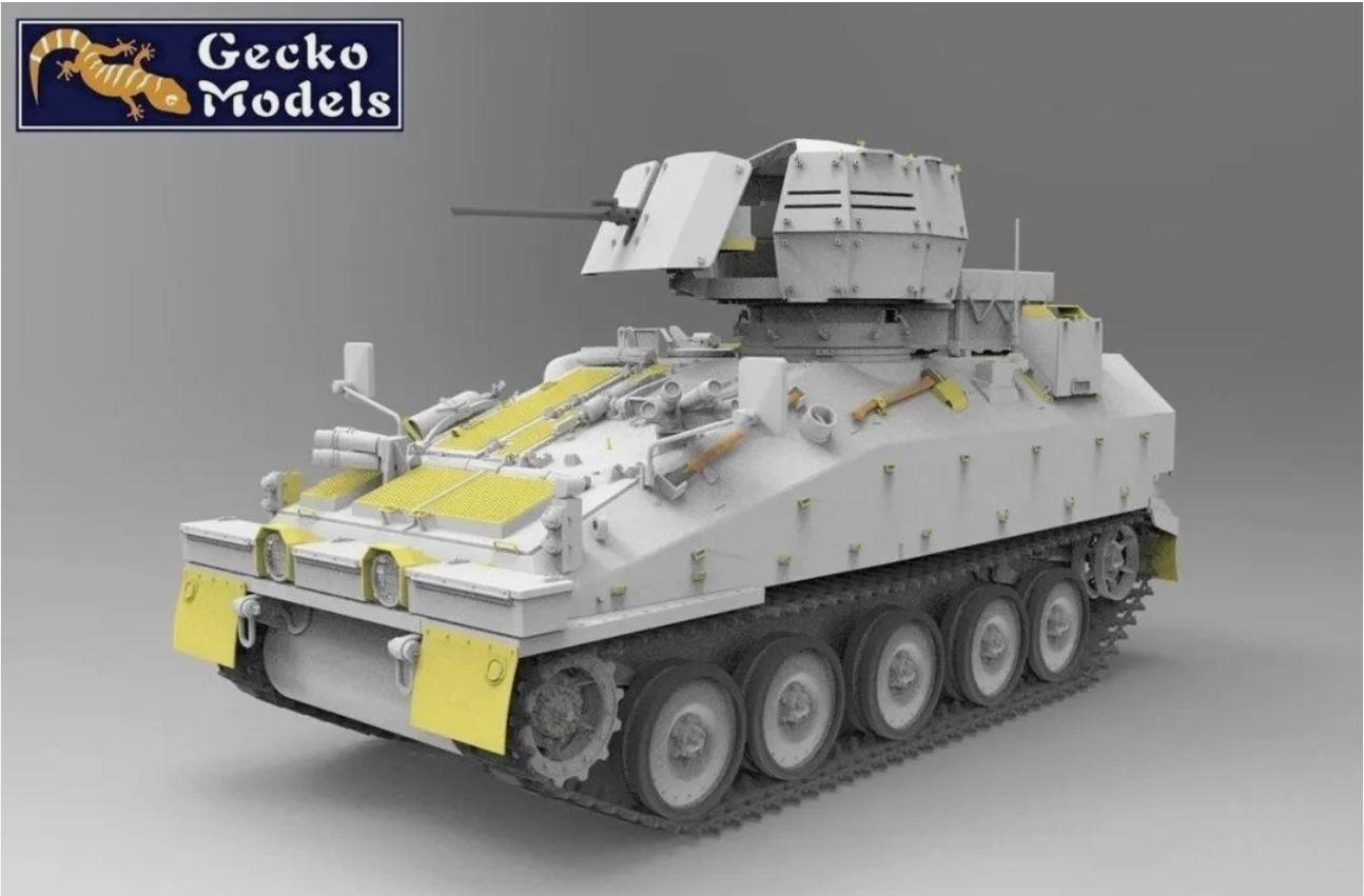 Gecko Models 35GM0052 1/35 Scale Ukraine FV103 CVR(T) Spartan APC w/HMB Turret Kit