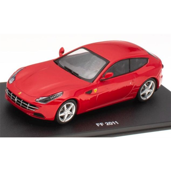 Atlas Editions 1:43 Scale Ferrari FF 2011 - Red Ferrari Collection - cases