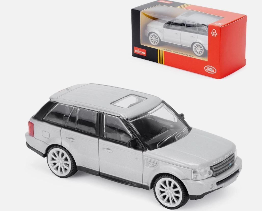 RASTAR 36600S 1:43 Scale RANGE ROVER SPORT L320 SILVER MODEL 4X4 VEHICLE