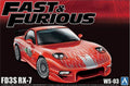 Aoshima 06796 1/24 Fast & Furious Mazda RX-7 FD3S  Model Kit