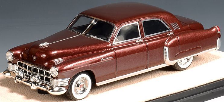GLM 1:43 Scale Cadillac Fleetwood 60 Special Maroon Maeira Metallic 1949