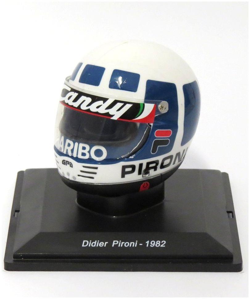 Atlas Editions 1:5th Scale Didier Pironi - 1982 Ferrari F1 Helmet Collection