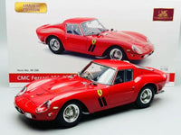 CMC 1:18 Scale Ferrari 250 GTO 1962 RHD Chassis #3869 Limited Edition 2000pcs