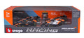 Burago 1:43 Scale McLaren F1 Lando Norris Highlights 4pc Set
