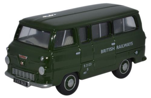 Oxford Diecast 1:76 Scale Ford 400E Minibus - British Railways