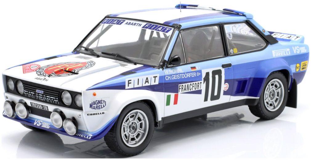 Werk83/IXO 1:18th Scale Fiat 131 Abarth #10 Winner Rallye Monte Carlo 1980 Rohrl/Geistdorfer