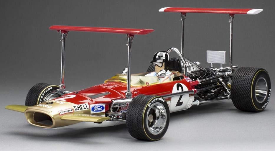 Quartzo  1:18th Scale Lotus 49B #2 Jochen Rindt 1969 South African GP F1 (Limited Edition 999pcs)