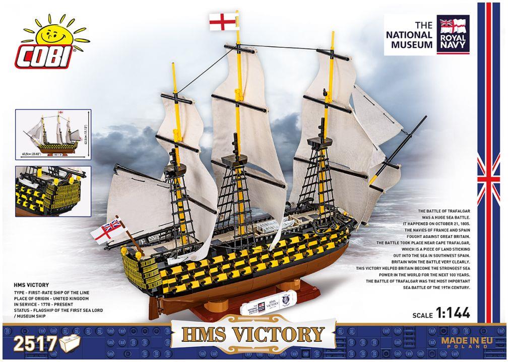 Cobi  1:144th Scale HMS Victory Battle of Trafalgar 1805