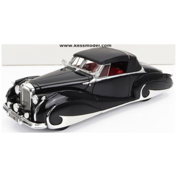 Kess 1:43 Scale Bentley MK VI Black sn.B25071 Franay Drophead Coupe Cabrio Closed 1947
