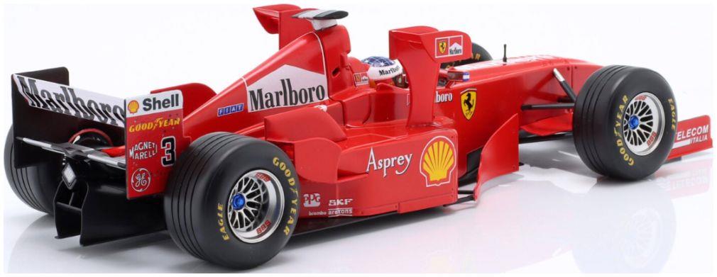 IXO 1:18 Scale Ferrari F300 Tower Wings F1 1998 Imola GP M. Schumacher