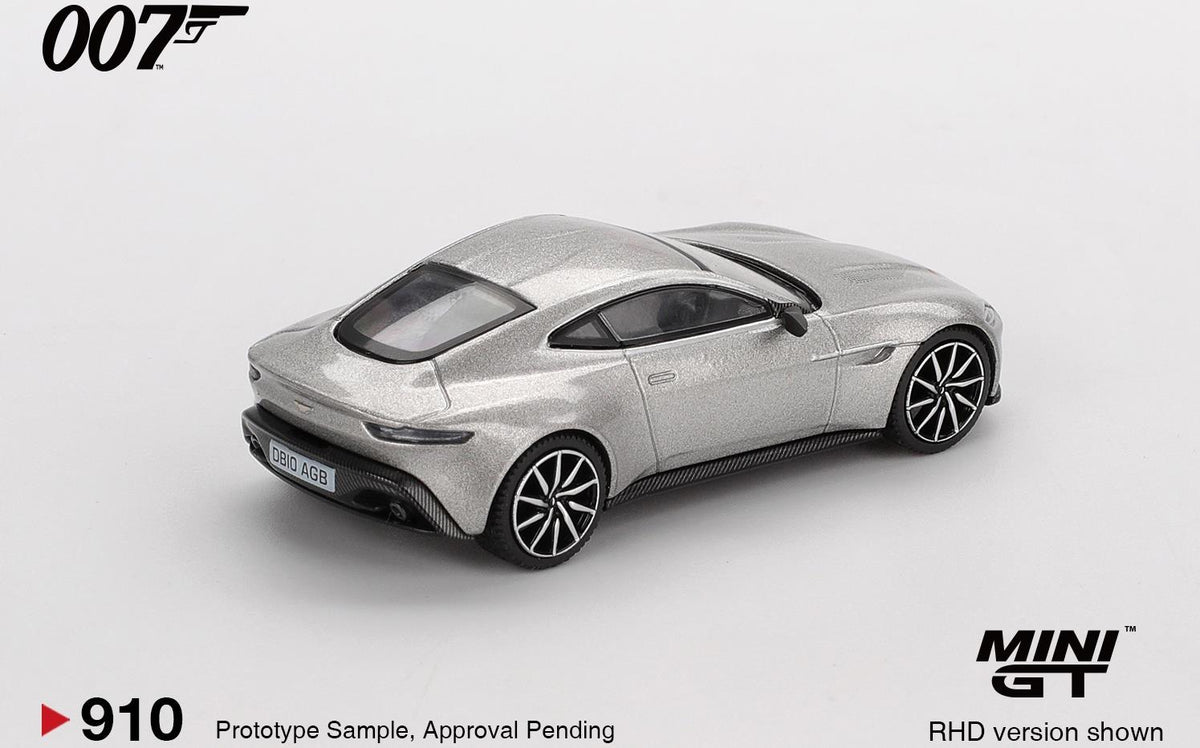 MIniGT  1:64th Scale Aston Martin DB10 Spectre (RHD) Dutch Blister Packaging